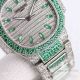 Luxury Replica Patek Philippe Nautilus Ladies 35.2mm Green Diamond Watch (4)_th.jpg